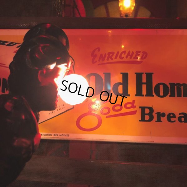 画像10: Vintage 50s Hobo Drunk Man Bar Lamp (B476)