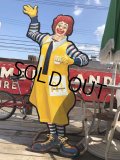 Vintage McDonald U.S.A Ronald McDonald Wooden Sign Very HARD TO FIND!!!!! (B477)