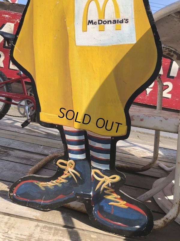 画像4: Vintage McDonald U.S.A Ronald McDonald Wooden Sign Very HARD TO FIND!!!!! (B477)