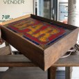 画像4: 70s Vintage Light Up BAR Stain Glass style Sing (B479)