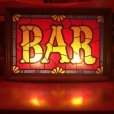 画像9: 70s Vintage Light Up BAR Stain Glass style Sing (B479)