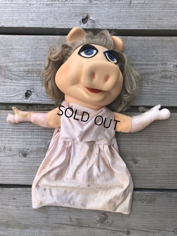 画像10: 70s Vintage FP Muppets Miss Piggy Puppet doll (B482)