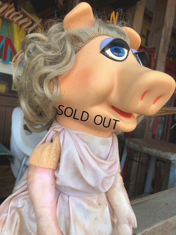 画像7: 70s Vintage FP Muppets Miss Piggy Puppet doll (B482)