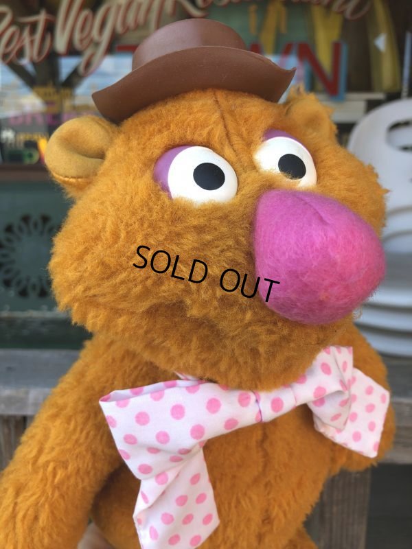 画像6: 70s Vintage FP Muppets Fozzie Bear Plush doll (B481)