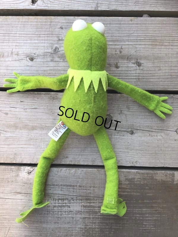 画像8: 70s Vintage FP Muppets Kermit the Frog Plush doll (B479)