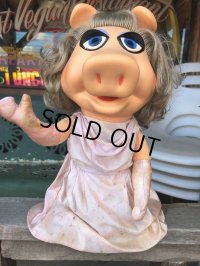 70s Vintage FP Muppets Miss Piggy Puppet doll (B482)