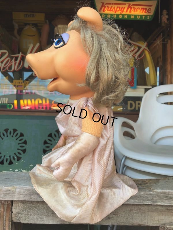 画像2: 70s Vintage FP Muppets Miss Piggy Puppet doll (B482)