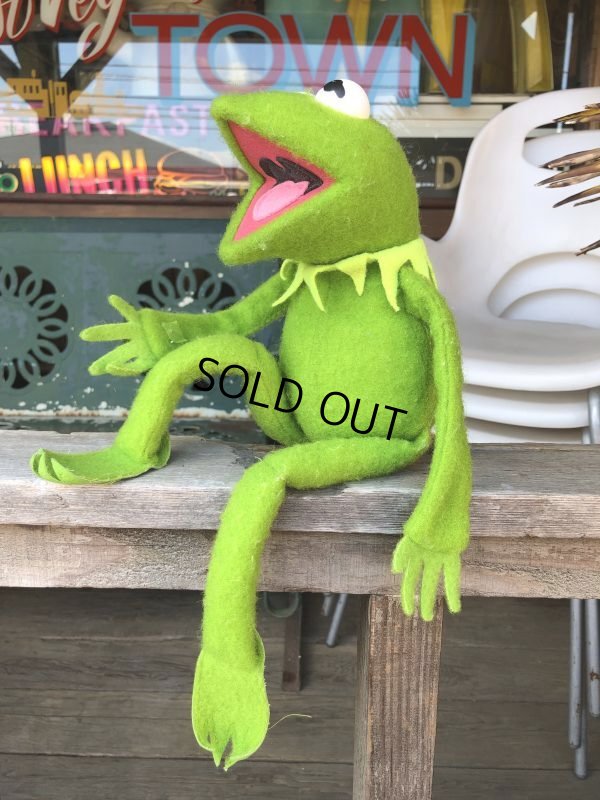 画像2: 70s Vintage FP Muppets Kermit the Frog Plush doll (B479)