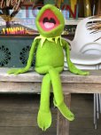 画像1: 70s Vintage FP Muppets Kermit the Frog Plush doll (B479) (1)