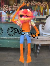 70s Vintage FP Muppets Animal Plush doll (B480)