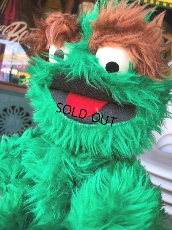 画像6: 70s Vintage Knickerbocker Sesame Street Oscar Plush Doll 45cm (B485)