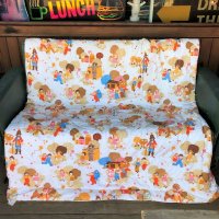 70s Vintage Original McDonalds Twin Size Bed Comforter 220x175cm (B487)