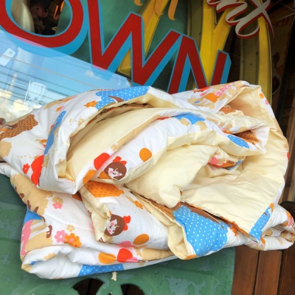 画像4: 70s Vintage Original McDonalds Twin Size Bed Comforter 220x175cm (B487)