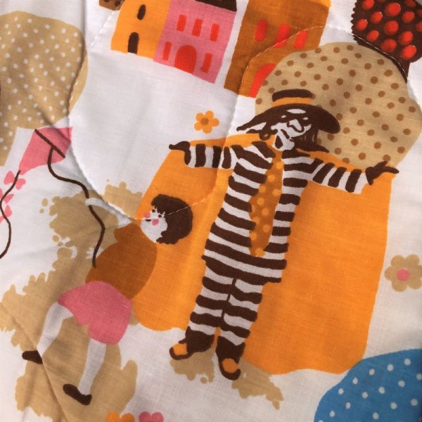 画像14: 70s Vintage Original McDonalds Twin Size Bed Comforter 220x175cm (B487)