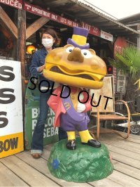 Vintage Mcdonald's Playland Mayor McCheese Statue (B490）