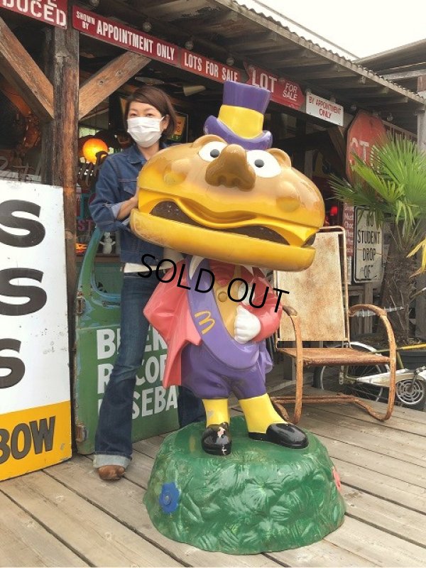 画像1: Vintage Mcdonald's Playland Mayor McCheese Statue (B490）