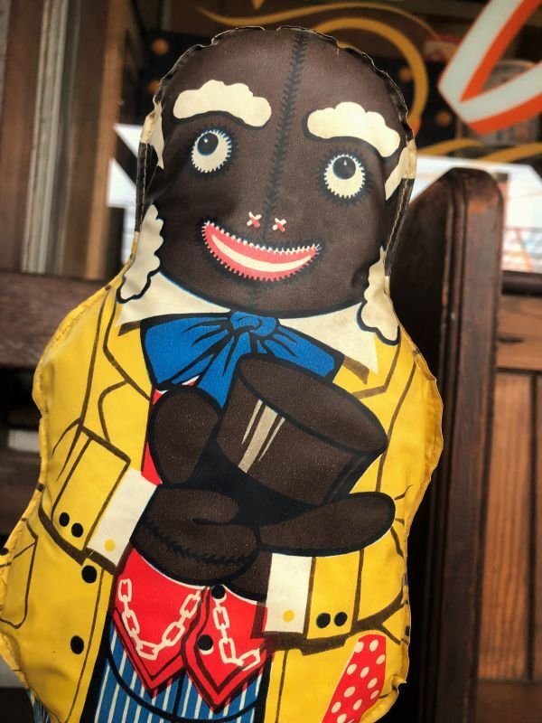 画像6: 40s Vintage Aunt Jemima Advertising Oil Cloth Doll Set (B489)