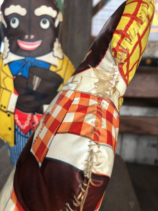 画像10: 40s Vintage Aunt Jemima Advertising Oil Cloth Doll Set (B489)