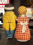 画像2: 40s Vintage Aunt Jemima Advertising Oil Cloth Doll Set (B489)  (2)