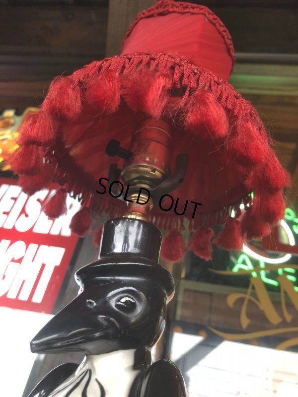 画像5: 50s Vintage Advertising Old Crow Whiskey Lamp (B494)