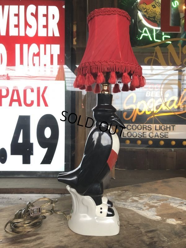画像14: 50s Vintage Advertising Old Crow Whiskey Lamp (B494)