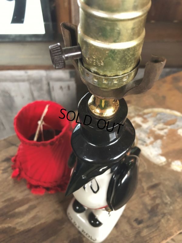 画像4: 50s Vintage Advertising Old Crow Whiskey Lamp (B494)