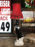 画像12: 50s Vintage Advertising Old Crow Whiskey Lamp (B494) 