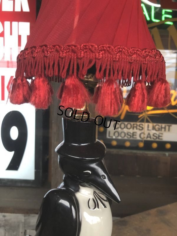 画像6: 50s Vintage Advertising Old Crow Whiskey Lamp (B494)