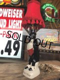 50s Vintage Advertising Old Crow Whiskey Lamp (B494) 