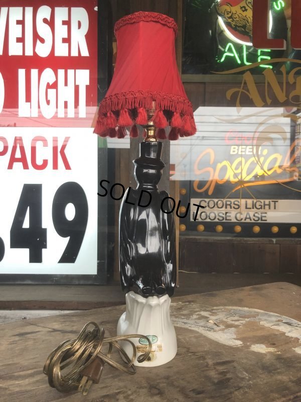 画像13: 50s Vintage Advertising Old Crow Whiskey Lamp (B494)