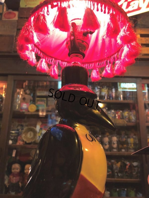 画像16: 50s Vintage Advertising Old Crow Whiskey Lamp (B494)