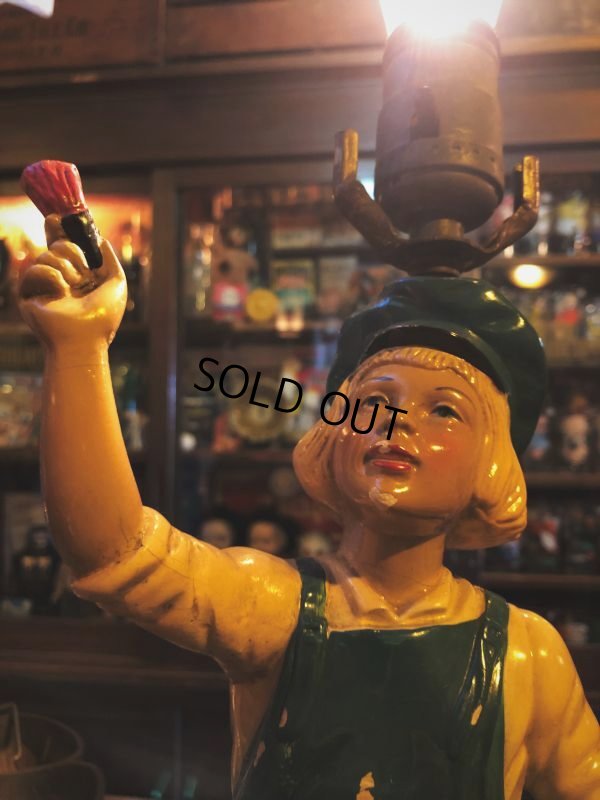 画像17: 40s Vintage Dutch Boy Paint Lamp (PJ627)