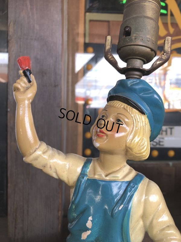 画像7: 40s Vintage Dutch Boy Paint Lamp (PJ627)