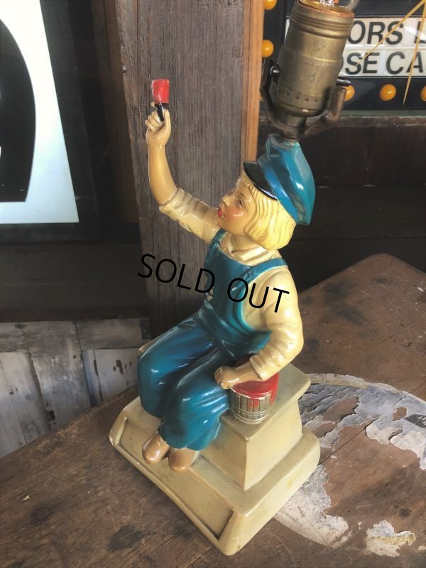 画像9: 40s Vintage Dutch Boy Paint Lamp (PJ627)