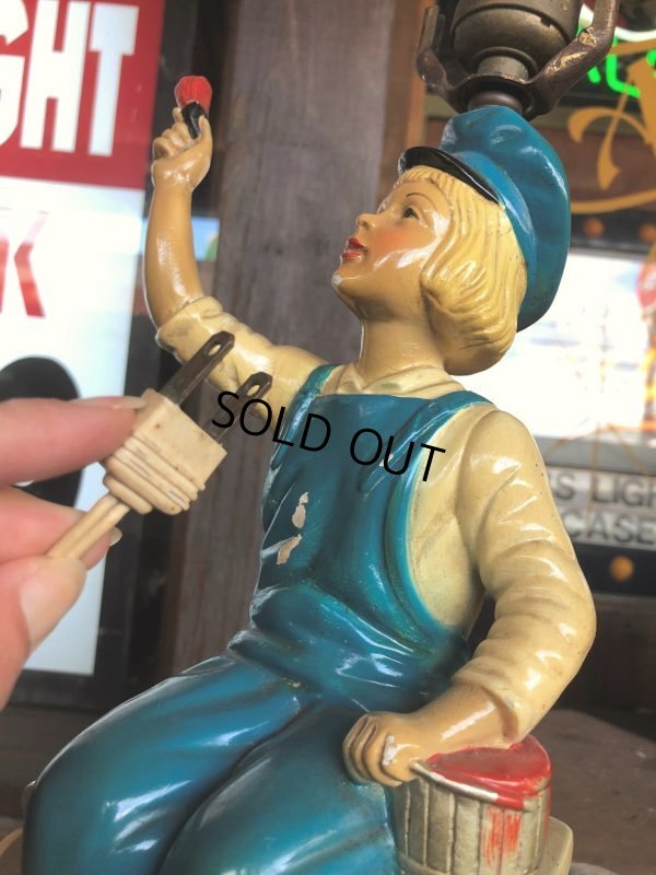 画像16: 40s Vintage Dutch Boy Paint Lamp (PJ627)