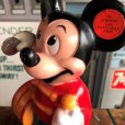 画像2: Vintage Disney Plastic Bank  Mickey Mouse (B497) (2)