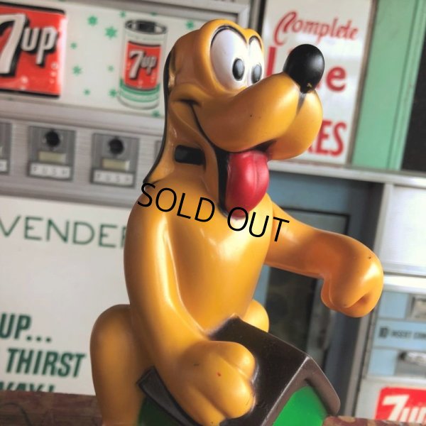 画像2: Vintage Disney Plastic Bank  Pluto (B495)