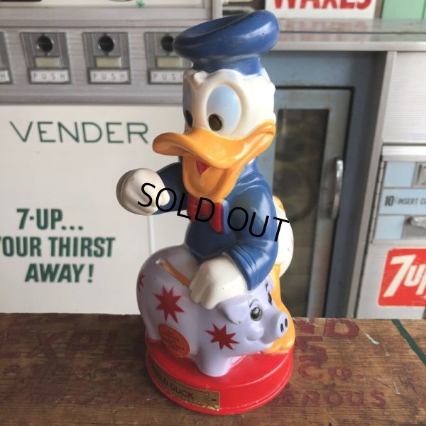 画像8: Vintage Disney Plastic Bank  Donald Duck (B496)