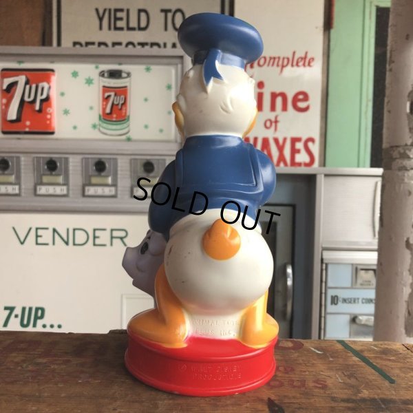 画像3: Vintage Disney Plastic Bank  Donald Duck (B496)