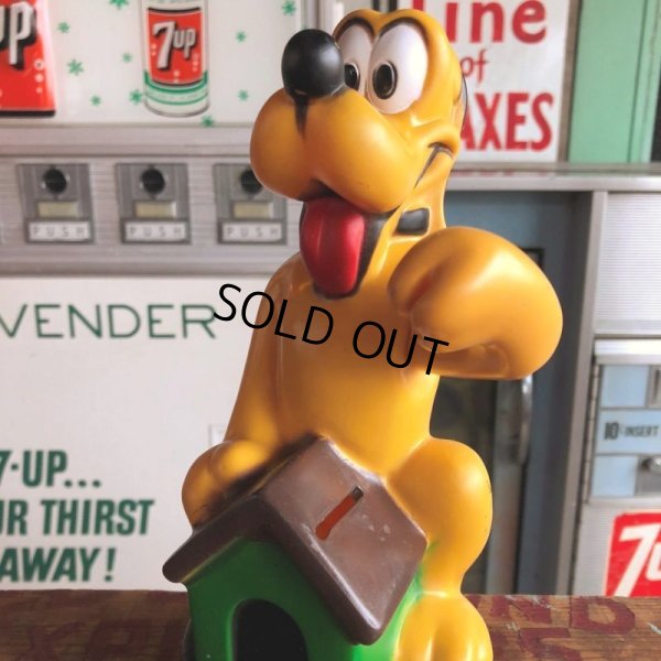画像3: Vintage Disney Plastic Bank  Pluto (B495)