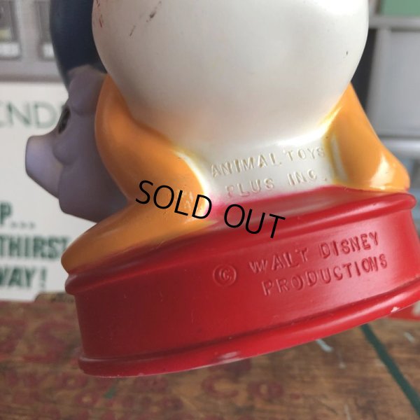 画像7: Vintage Disney Plastic Bank  Donald Duck (B496)