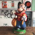 Vintage Disney Plastic Bank  Mickey Mouse (B497)