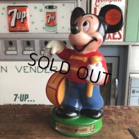 Vintage Disney Plastic Bank  Mickey Mouse (B497)