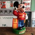 画像6: Vintage Disney Plastic Bank  Mickey Mouse (B497)