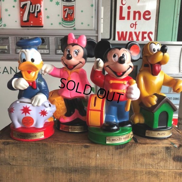 画像11: Vintage Disney Plastic Bank  Mickey Mouse (B497)