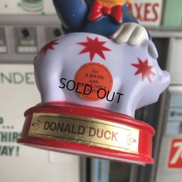 画像6: Vintage Disney Plastic Bank  Donald Duck (B496)