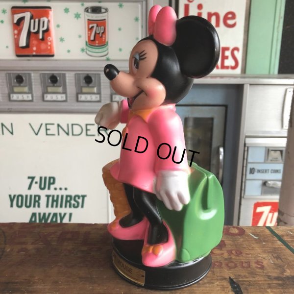 画像2: Vintage Disney Plastic Bank  Minnie Mouse (B498)