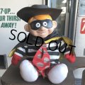 80s Vintage McDonald's Hamburglar Plush Doll (B500)