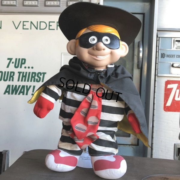 画像5: 80s Vintage McDonald's Hamburglar Plush Doll (B500)