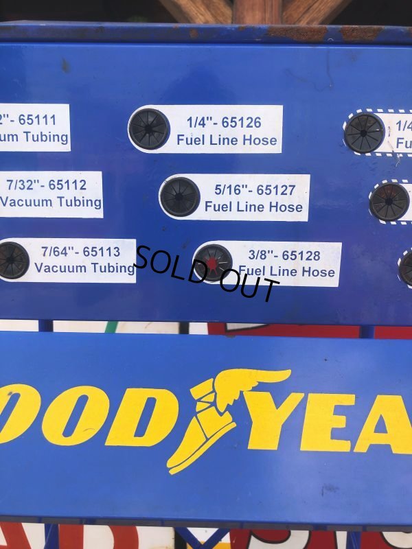 画像8: Vintage Original Goodyear Store Display Metal Cabinet (B493)